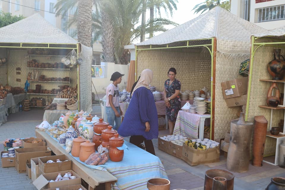  المعرض الوطني للصناعات التقليدية بالمهدية في دورته 12.. مشاركون من 13 ولاية وورشات حرفية بالجملة  