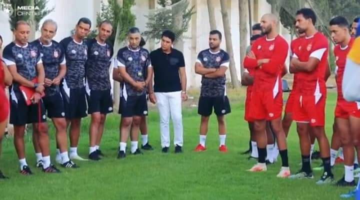  بحضور عثمان جنيّح وبعض اللاعبين القدامى.. المكشّر يباشر أول حصة تدريبية 