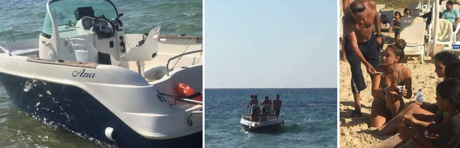 كانتا على متن "زودياك".. الحرس البحري يُعيد ابتني سامي الفهري إلى شاطىء بني خيار!