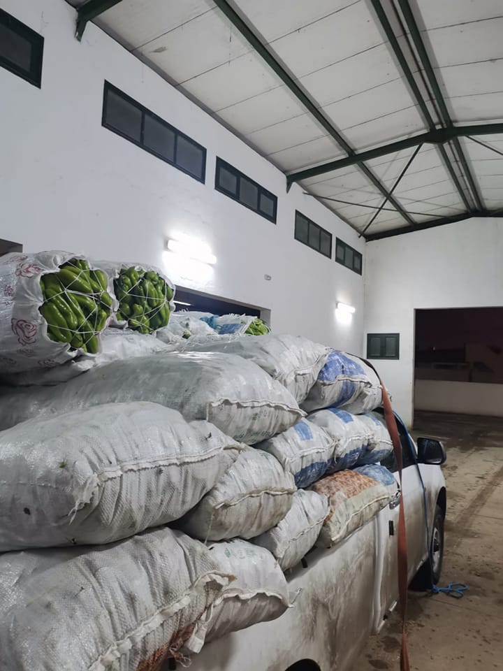 وزارة التجارة: حجز 1000 كغ فلفل
