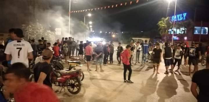   عقارب..تجدد الاحتجاجات 