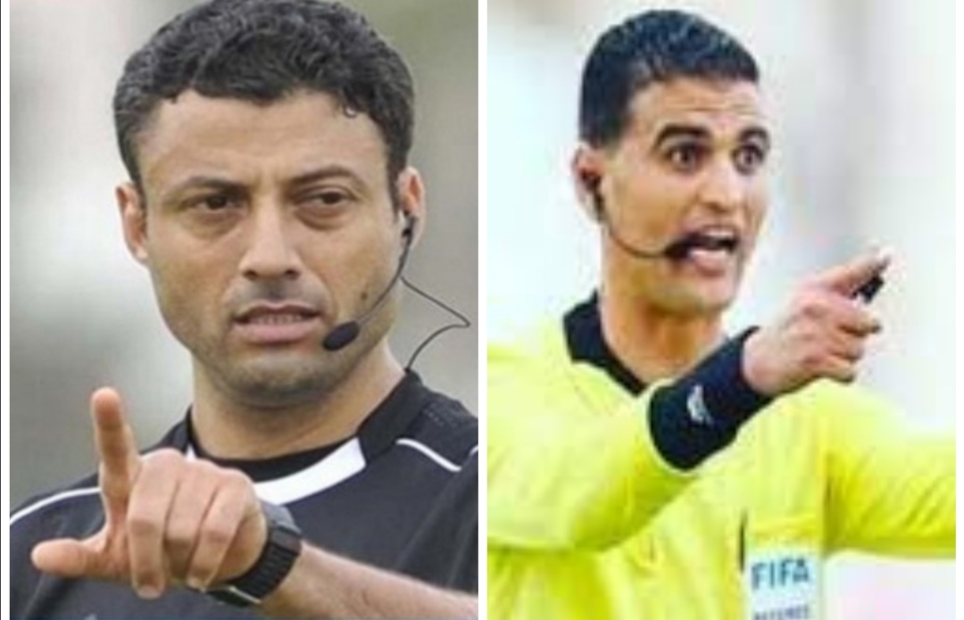 الحكم  المالكي لودية الجزائر ونيجيريا  والسرايري للقاء مصر وليبيريا