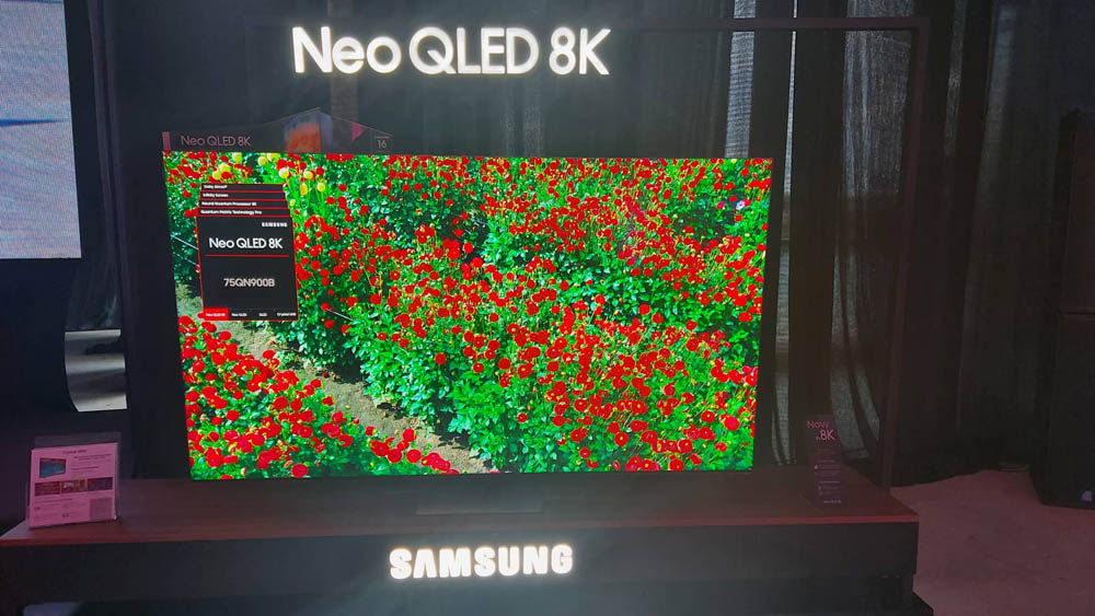بالفيديو.. سامسونج تطرح تلفاز Neo QLED 8K بجودة صورة مذهلة