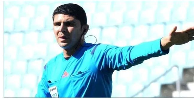  هيثم القصعي يدير مباراة الباراج بين الترجي الجرجيسي ونادي حمام الانف