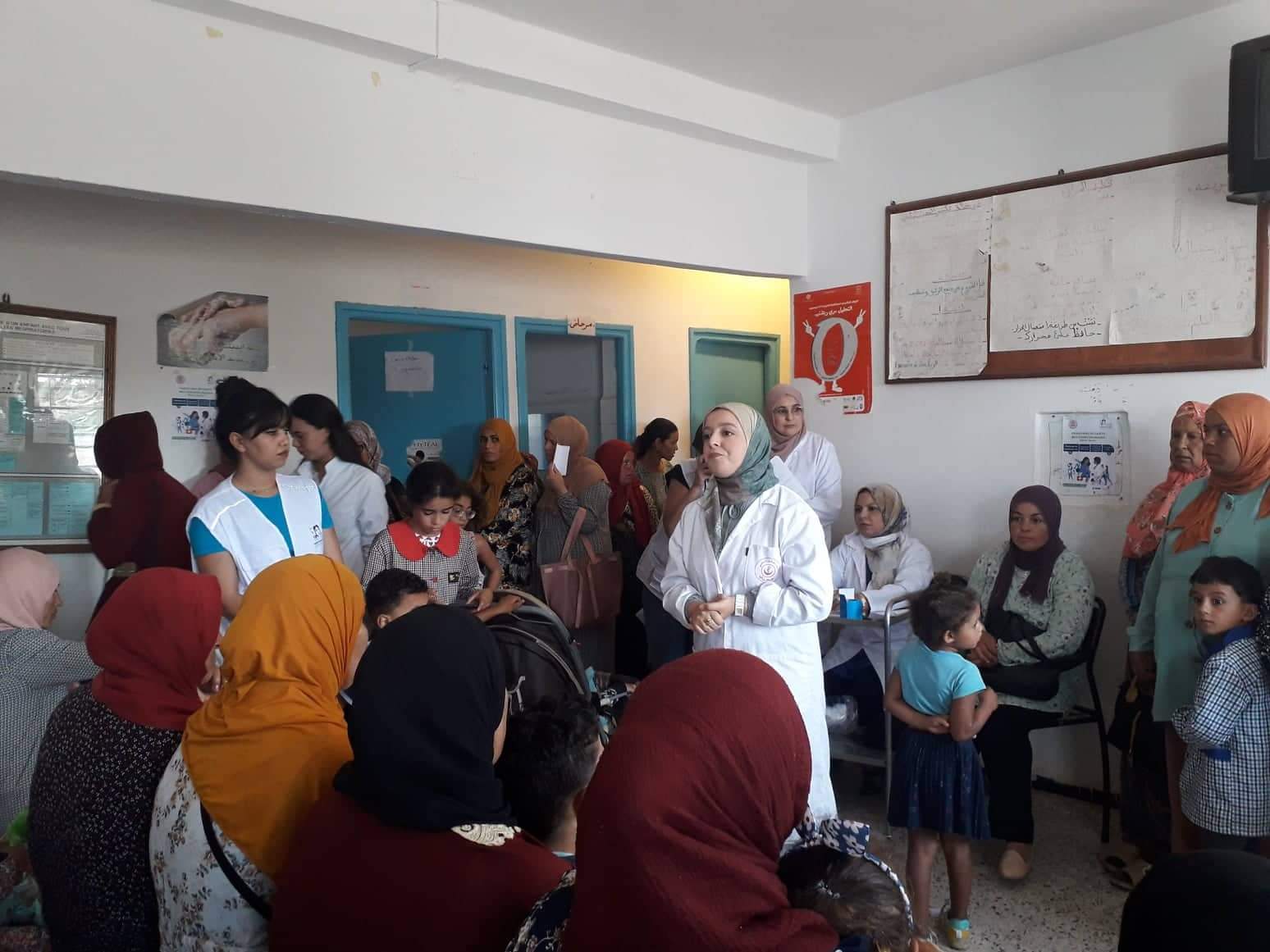 اقبال هام على القافلة الصحية متعددة الاختصاصات في سجنان 