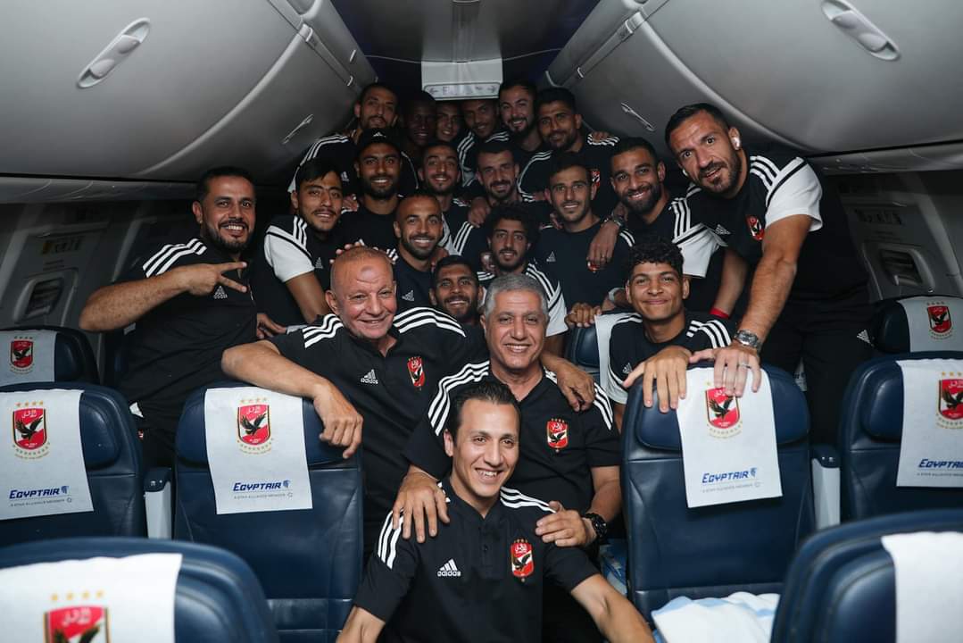 استعدادا لمواجهة الاتحاد المنستيري : الأهلي المصري يصل إلى تونس