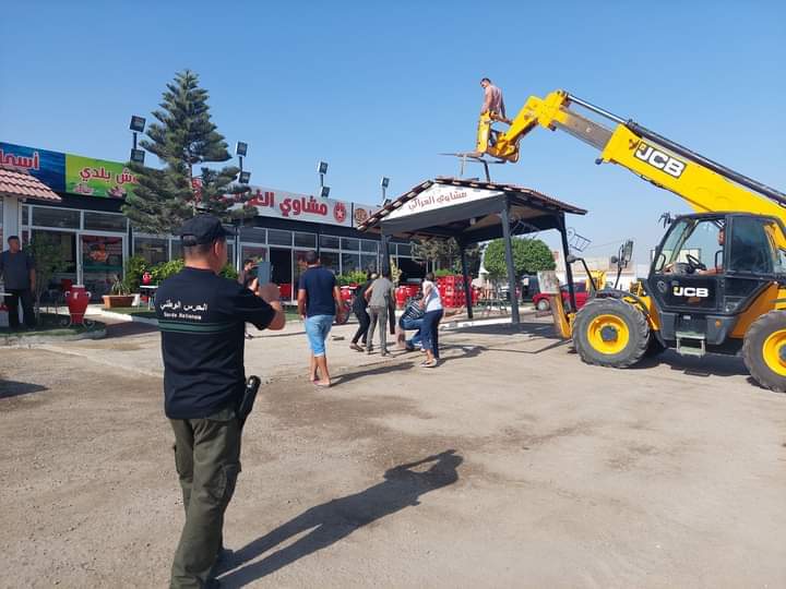 بلدية سوسة تنفّذ قرارات هدم وإزالة تحريرا للملك العمومي