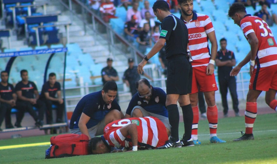 راحة بأسبوعين للاعب النادي الافريقي آدم الطاوس