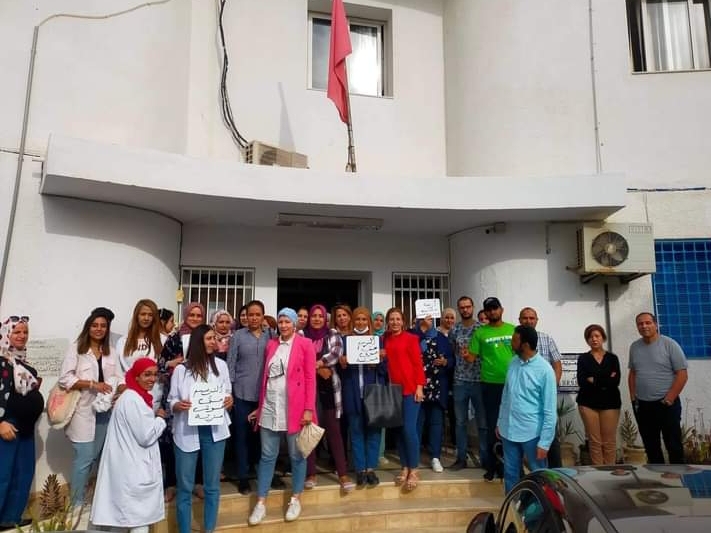 بسبب تواصل تجاهل ملف المتعاقدين.. وقفة احتجاجية لأعوان الصحة بنابل