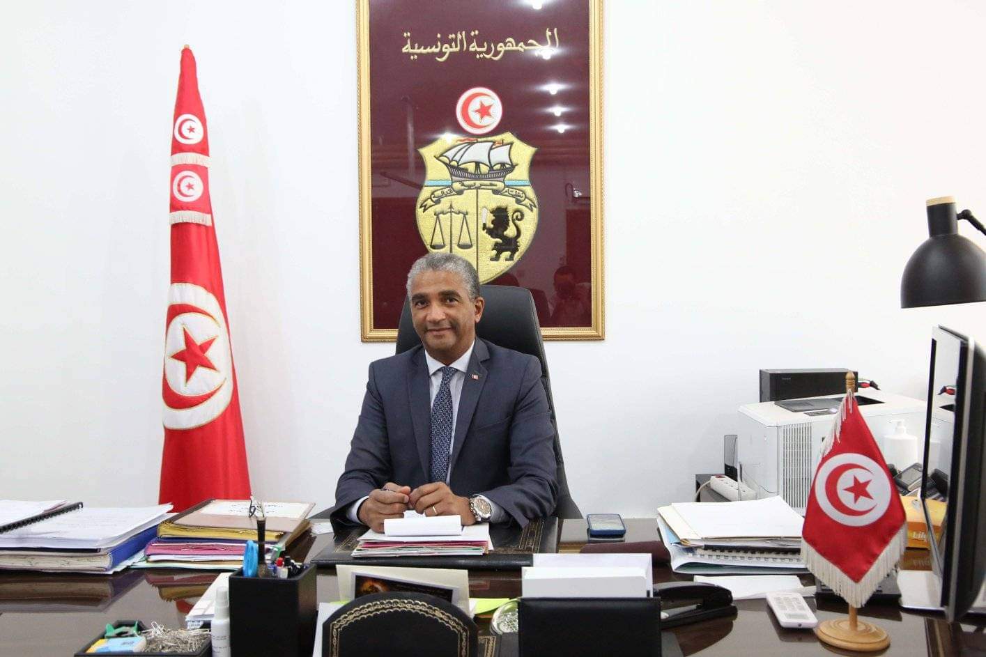 وزير الرياضة كمال دقيش لـ"الصباح": كلنا وراء النسور في المونديال  لتحقيق حلم العبور