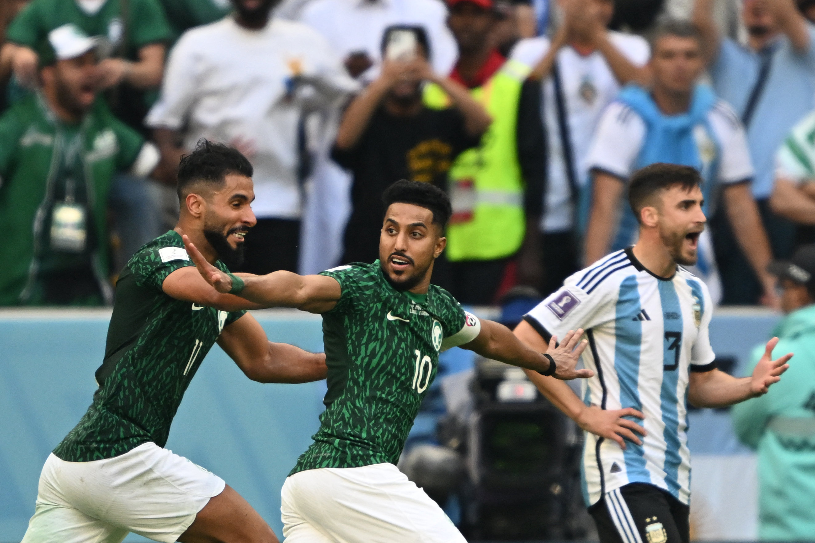 رقم من المونديال من نصيب المنتخب السعودي 