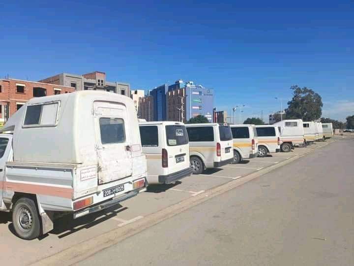 بسبب الترفيع في أسعار المحروقات..أصحاب النقل الريفي بسيدي بوزيد يحتجون 