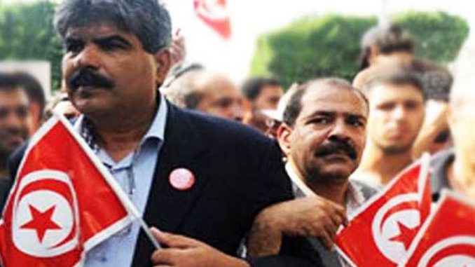 معطيات مثيرة تكشفها هيئة الدفاع عن بلعيد والبراهمي من جنيف .. علاقة انصار الشريعة بالنهضة والحبيب اللوز "همزة وصل" تخفي الكثير!