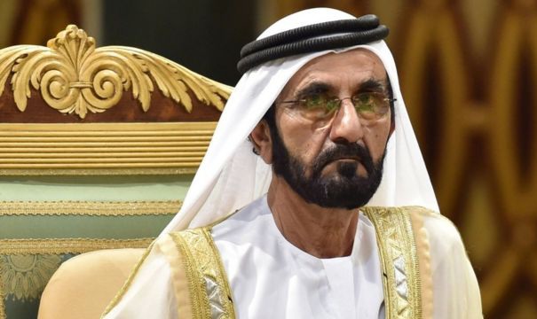  حاكم دبي يهنئ المنتخب التونسي 