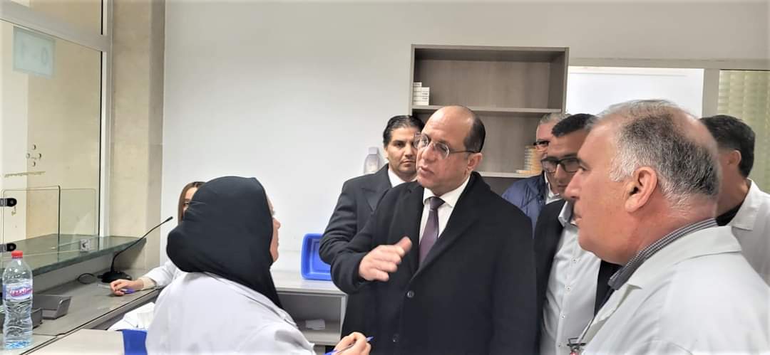 وزير الشؤون الاجتماعية في زيارة الى مصحة الضمان الاجتماعي بالعمران 