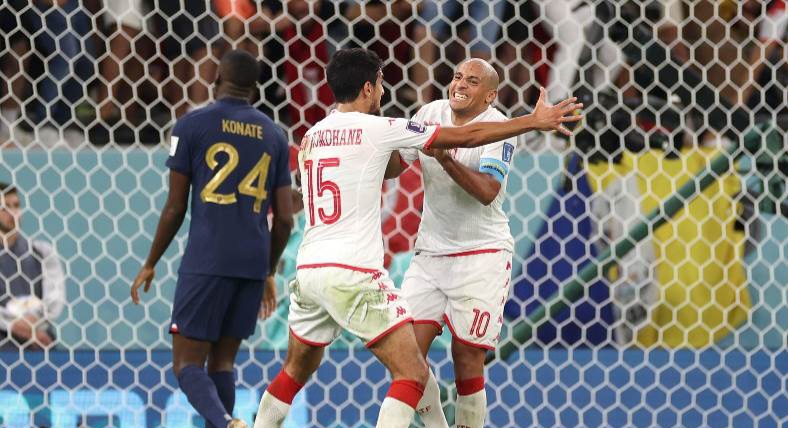 فيفا ترفض استئناف المنتخب  الفرنسي بشأن إلغاء هدف جريزمان في مرمى تونس