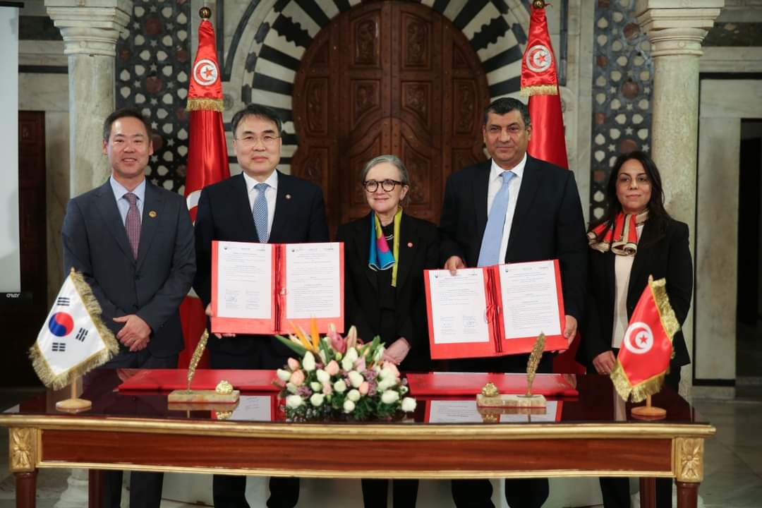 امضاء اتفاقية تعاون بين تونس وجمهورية كوريا في مجال الصفقات العمومية