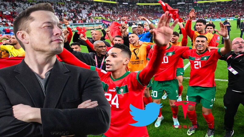   إيلون ماسك يهنئ المغرب على إنجازه التاريخي في المونديال