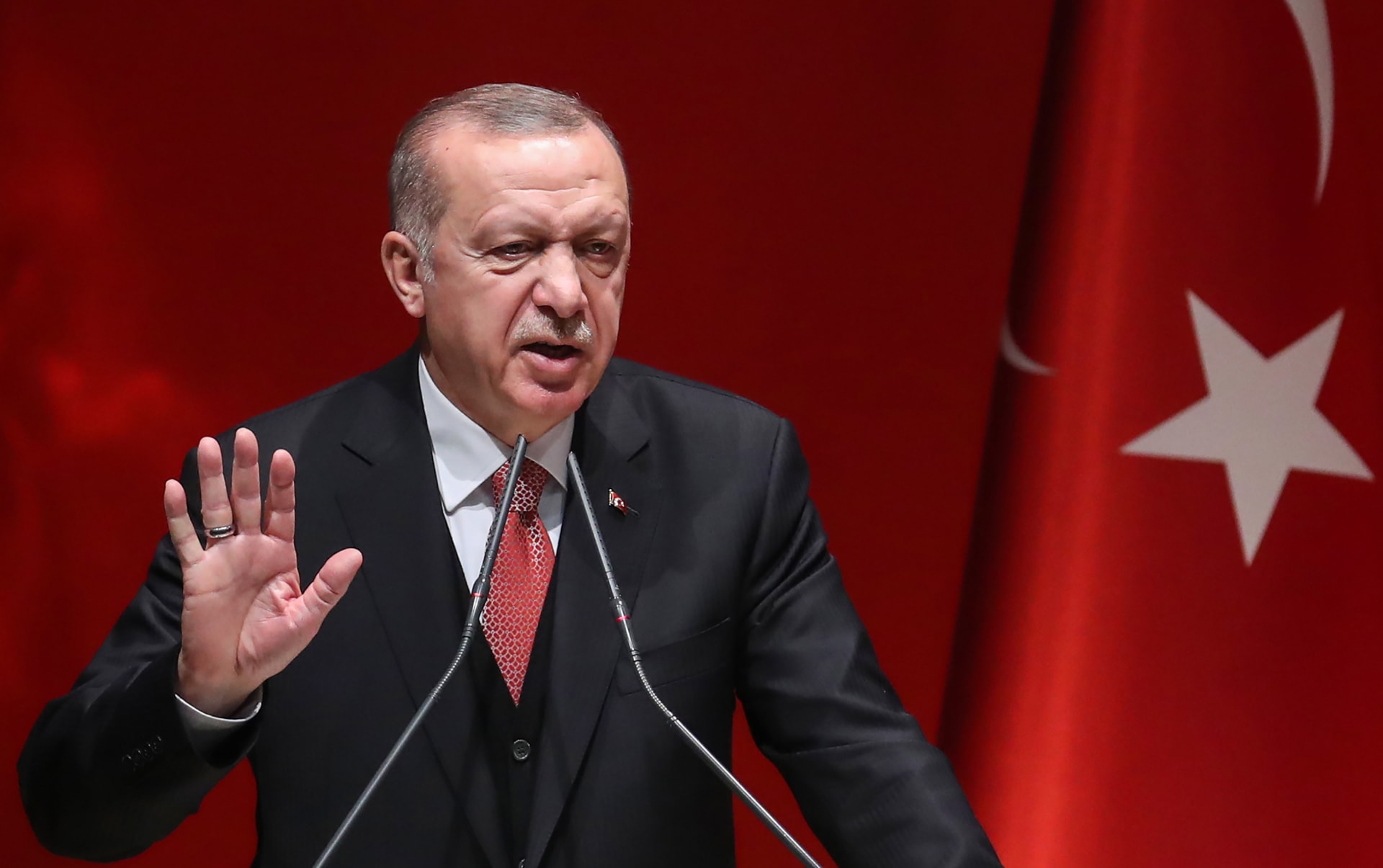 أردوغان يحضر حفل نهائي كأس العالم