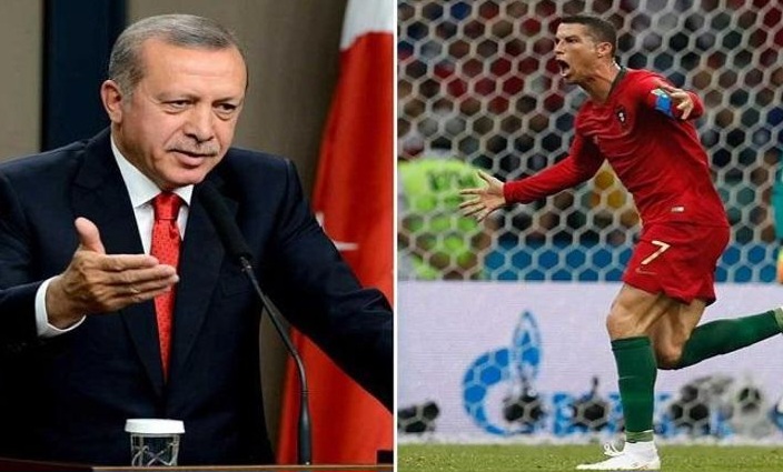 الرئيس التركي أردوغان : رونالدو يتعرض لضغوطات سياسية ..وهذه الأسباب!!