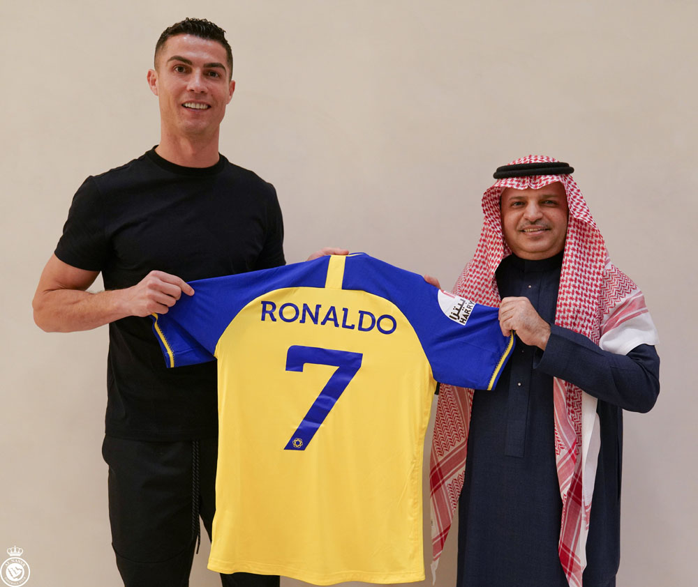 الكشف عن موعد الظهور الأول لرونالدو بقميص النصر 