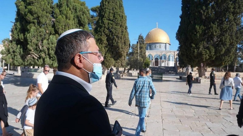 الوزير الإسرائيلي بن جفير يزور مجمع المسجد الأقصى.. والفلسطينيون يدينون الخطوة