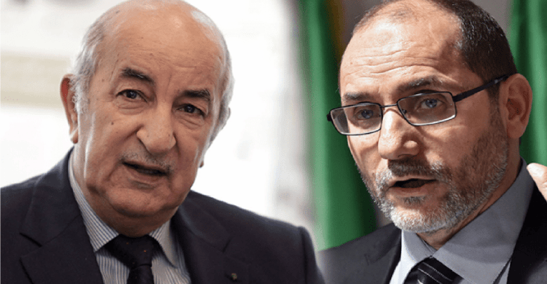 الرئيس الجزائري يستقبل رئيس أكبر حزب إسلامي معارض في البلاد