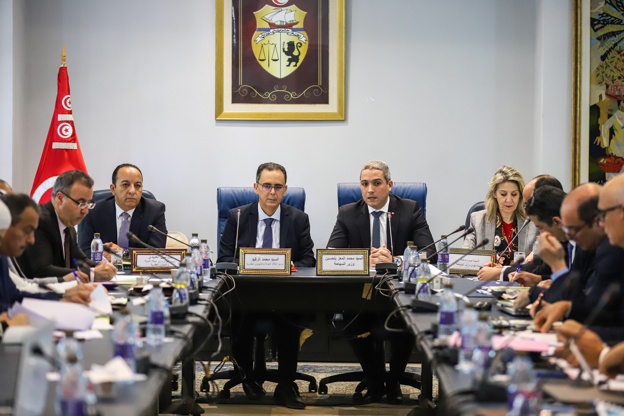 فحوى جلسة عمل مشتركة بين وزيري السياحة وأملاك الدولة