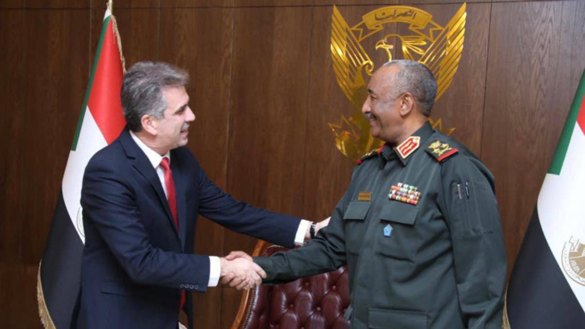   وزير خارجية اسرائيل يعلن من السودان سقوط "لاءات الخرطوم" و واستبدالها بـ"3 نعم " 