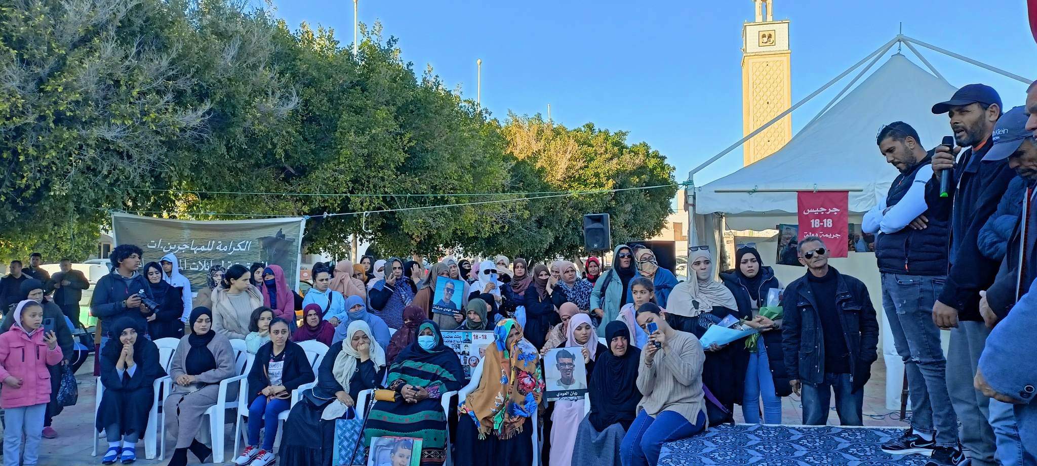  جرجيس.. تعليق اعتصام أهالي ضحايا مركب الهجرة غير النظامية  