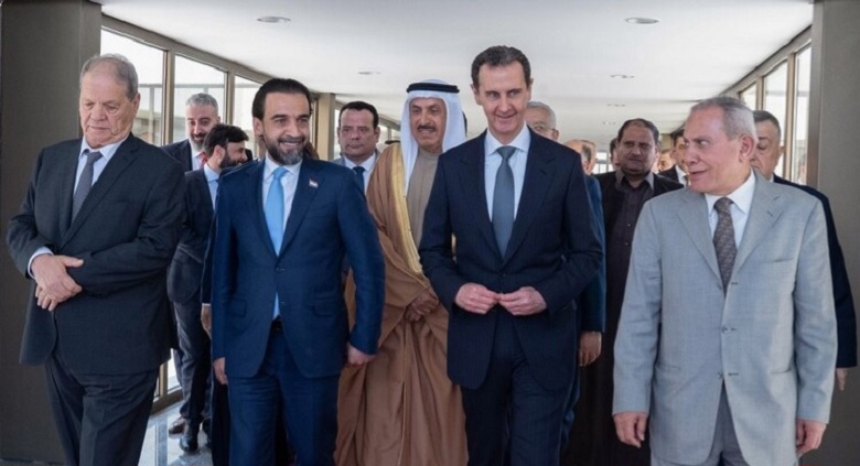وفد رفيع يضم عددا من رؤساء برلمانات عربية يلتقي ببشار الأسد في دمشق