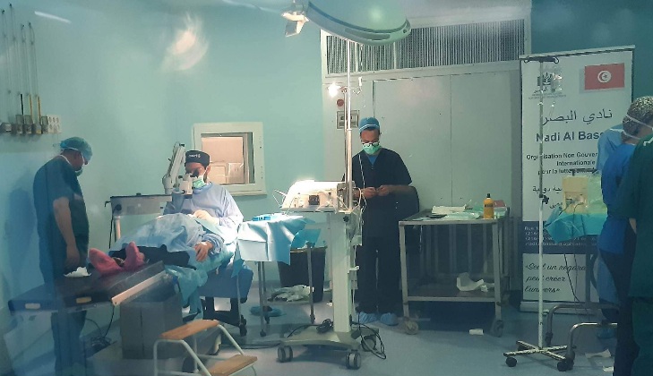 القصرين: اجراء مايقارب 70 عملية استئصال الماء الابيض من العين وقريبا تركيز قاعة عمليات جراحية بقسم العيون 