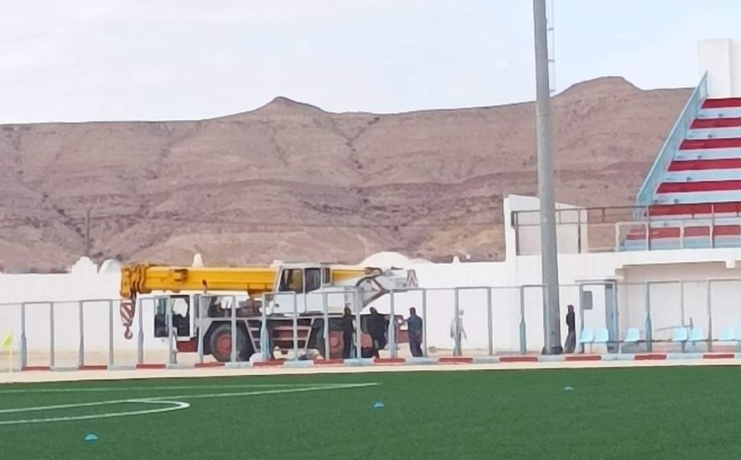 بلدية تطاوين تنطلق في تجهيز ملعب نجيب الخطاب لاستقبال الvar