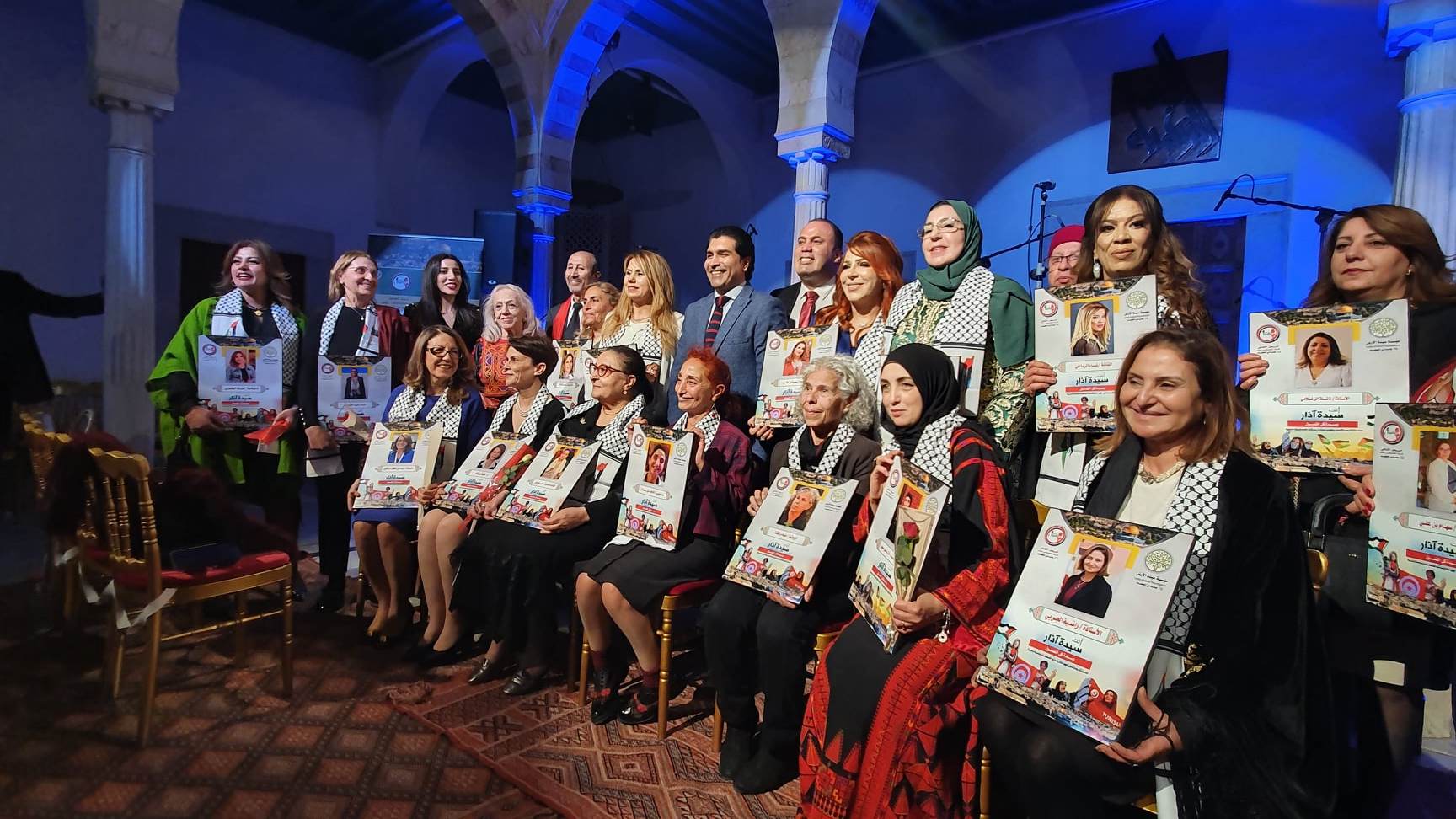 في اليوم العالمي للمرأة.. مؤسسة سيدة الأرض الفلسطينية تُكرم عددا من النساء من تونس و من العالم العربي ..