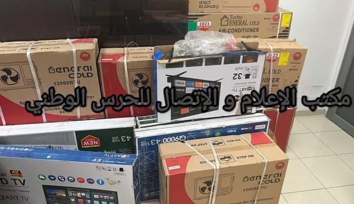 حجز بضائع مهربة بعدد من الجهات 