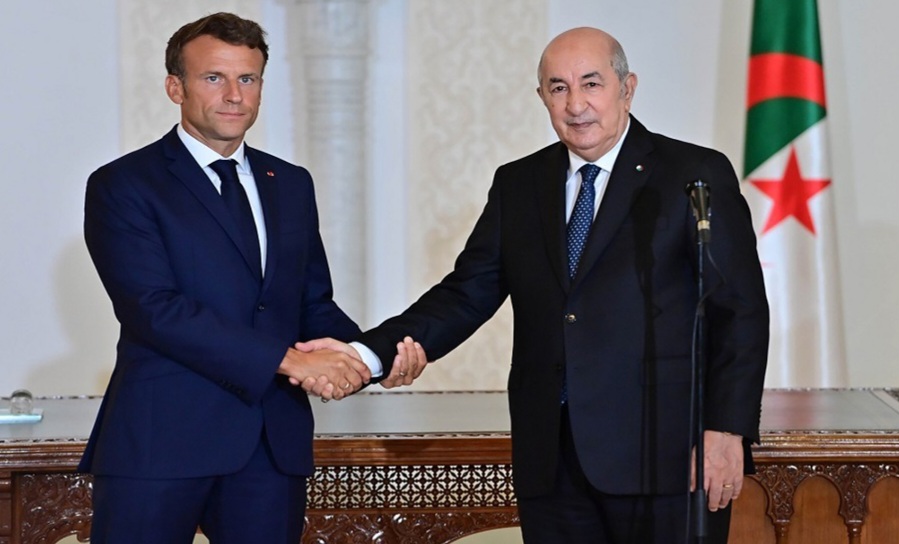 ماكرون وتبون يطويان صفحة الأزمة الدبلوماسية بين باريس والجزائر
