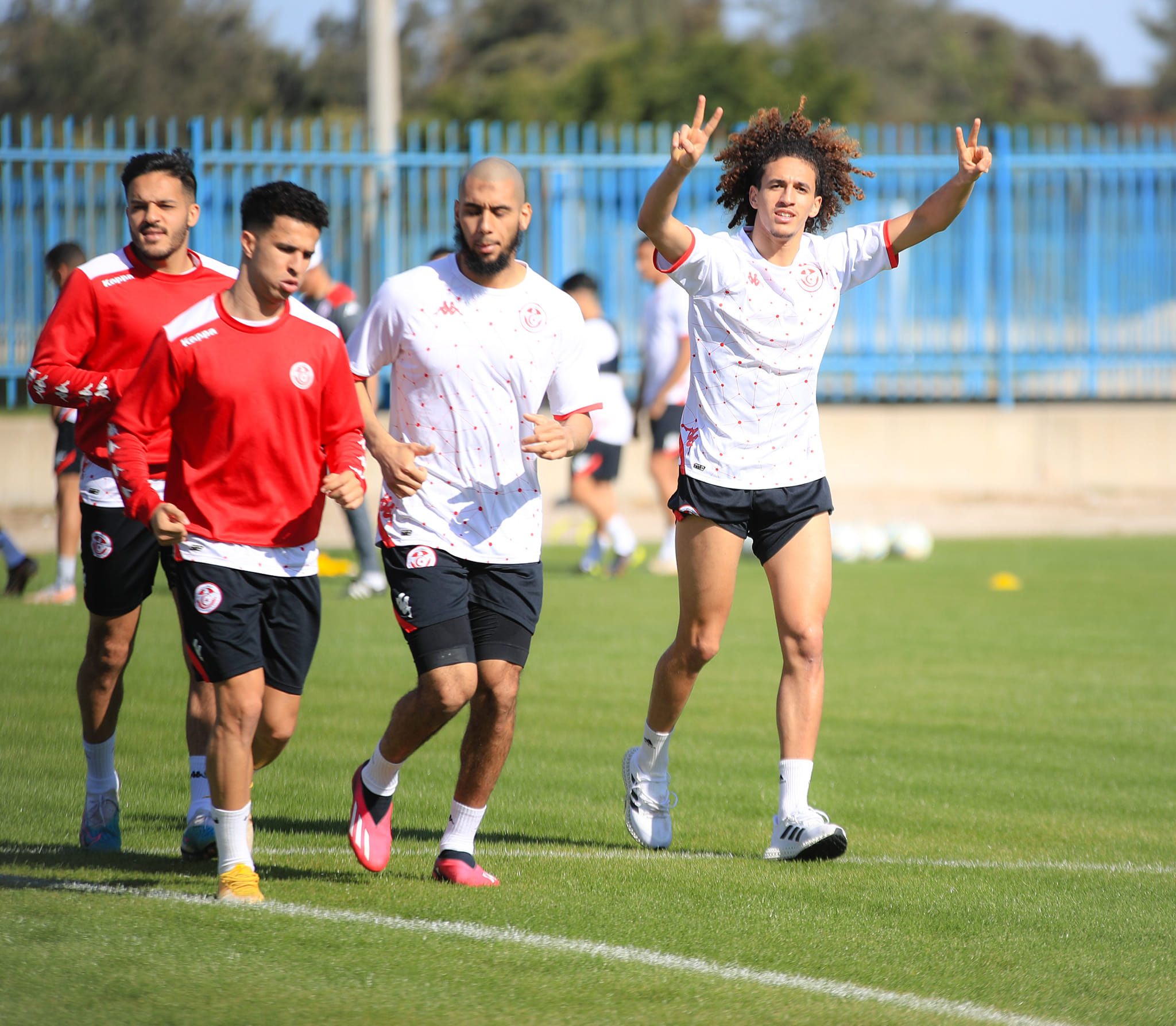  المنتخب الوطني ينطلق في الاستعداد لمباراة بنغازي