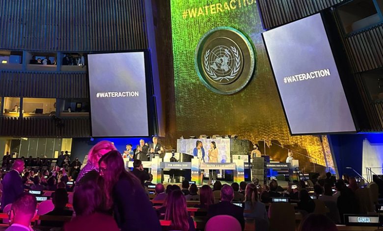 مؤتمر أممي للمياه يطلق "أجندة العمل من أجل المياه".. والمشاركون يتعهدون بتقديم 300 مليار دولار