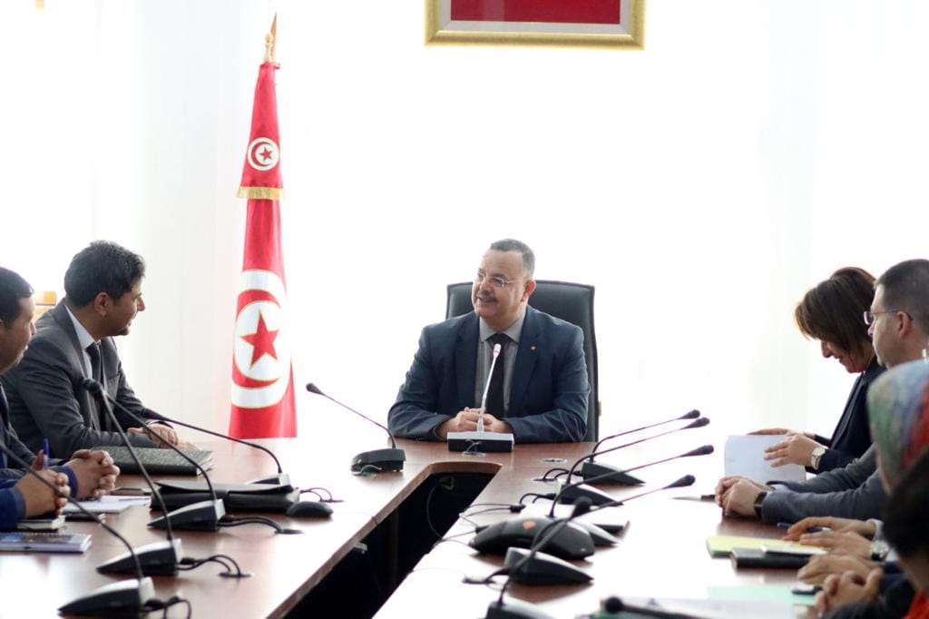 جلسة عمل بوزارة الصحة لمتابعة مشروع بناء المستشفى الجهوي بغار الدماء 