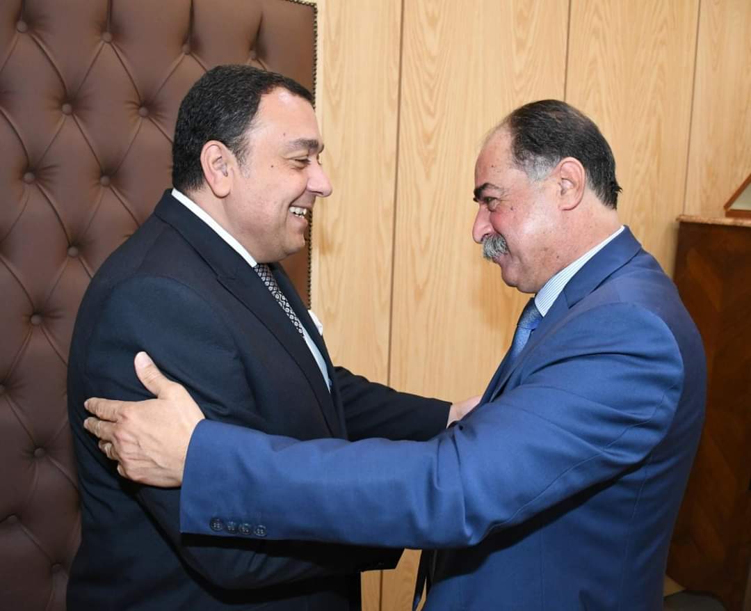 وزير الداخلية يستقبل سفير  جمهورية مصر العربية بتونس