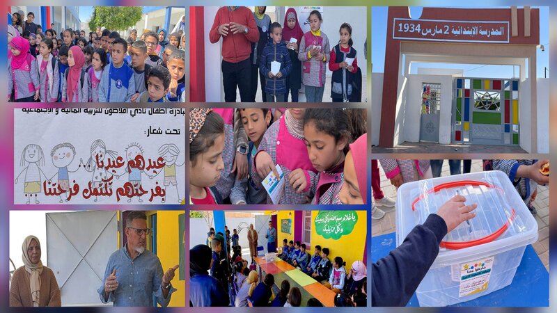 بنقردان | "عيدهم عيدنا "..شعار المد التضامني بمدرسة 2 مارس بمناسبة عيد الفطر 