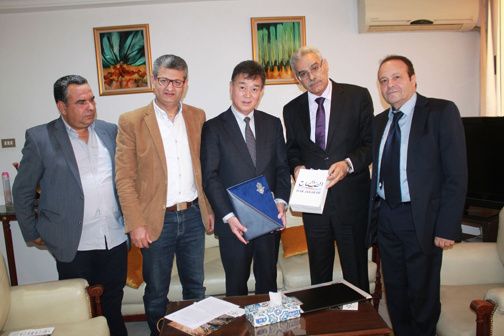 سفير اليابان في "دار الصباح"