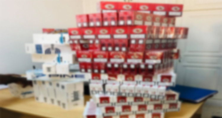  سجنان.. مداهمة مستودع سجائر مهربة 