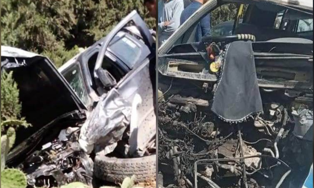 بوحجلة.. قتيلان وإصابة 7 آخرين في حادث مرور بوحجلة.. قتيلان وإصابة 7 آخرين في حادث مرور