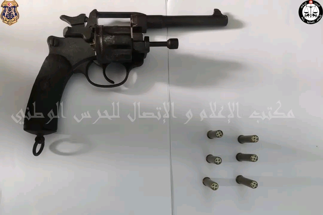 باجة.. حجز مسدس وكمية من الخراطيش 