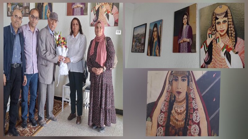   مدنين: زيارة للرسام المبدع العصامي البغدادي شنيتر 
