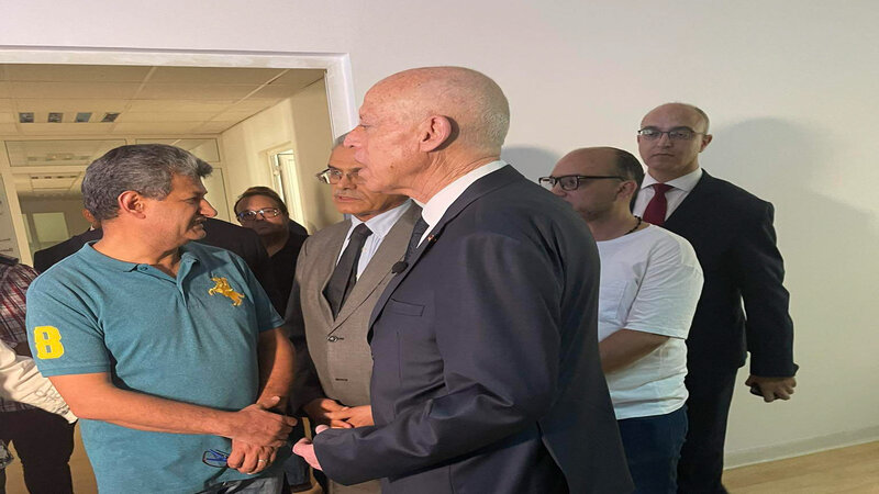 سعيد في زيارة فجئية: التفويت في "دار الصباح" كالتفريط في متحف باردو 