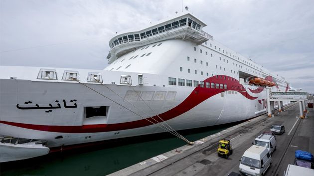 صباح اليوم..وصول الباخرة 'تانيت' على متنها 1096 مسافرا و 505 سيارة