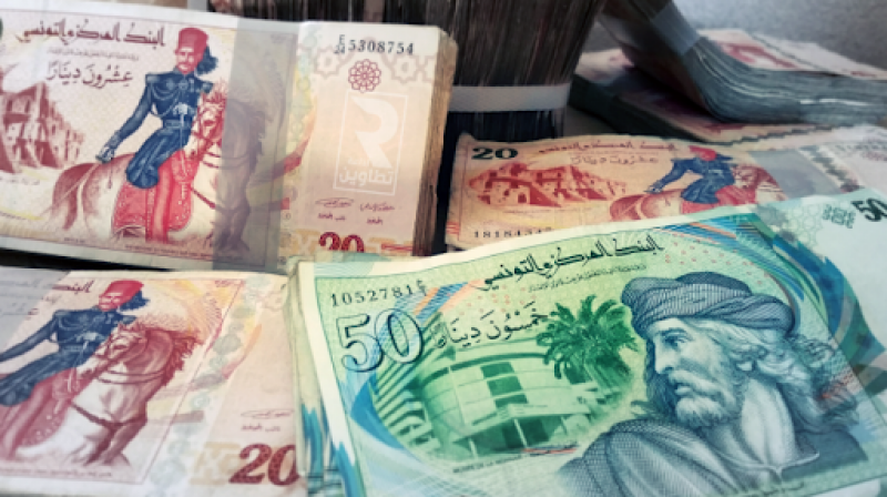 حسب التونسية للمقاصة...مليار دينار حجم قرض الدولة من البنوك والمؤسسات المالية 