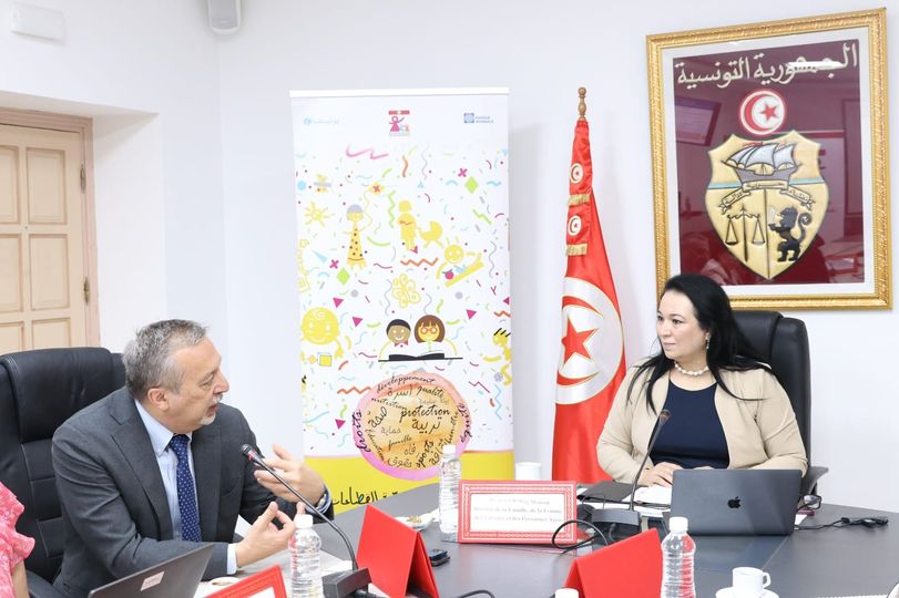 وزيرة الأسرة والمرأة تستقبل الممثّل المقيم للبنك الدولي بتونس